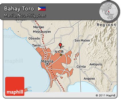 Barangay Bahay Toro Map .